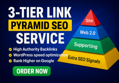 Rank on Google IN 2026 With Ultimate 3 Tier Link Pyramid SEO,  High Authority Backlinks & On Page SEO