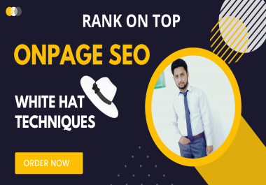 I Will Do Onpage SEO of your website on-page SEO On Site SEO