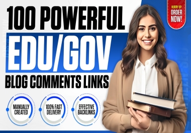 Get High DA DR Edu And Gov Backlinks