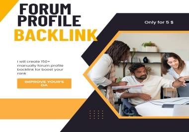 i will create 200 plus profile backlink service for increase your's website ranking