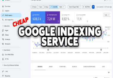 Google Indexing Service + Cheap + Whitehat