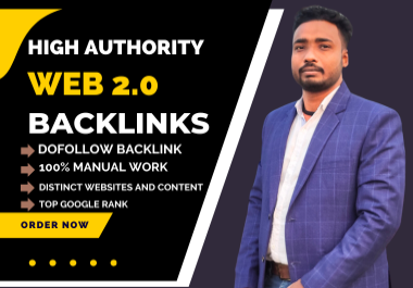 I will build 50 optimized Web 2.0 backlinks to boost SEO rankings