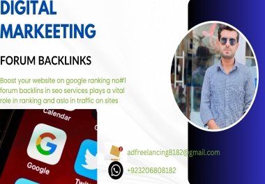 I will produce 100 distinct high quality do follow SEO forum backlinks