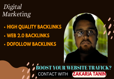 High quality dofollow profile backlinks