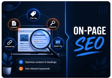 I will provide professional on-page SEO optimization to increase organic traffic