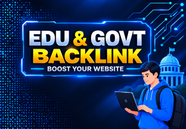I Will Create High-Quality EDU & GOV Manual Backlinks