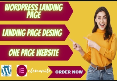 I will design and redesign responsive WordPress website as Elementor expert