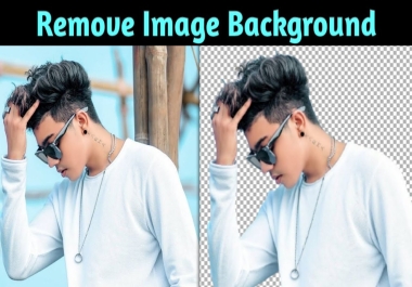 Professionally bulk background removed from image, w...