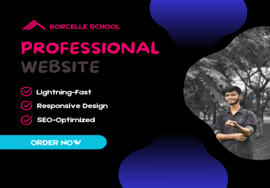 I Will Create a Lightning-fast,  SEO-optimized Blog Website