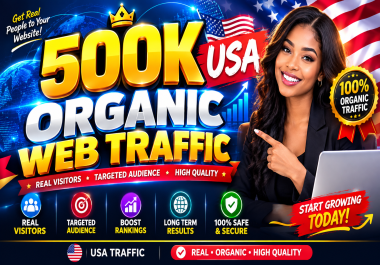 Get 500k Real visitors to your website