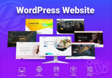 I will build a mobile responsive wordpress website design for your business