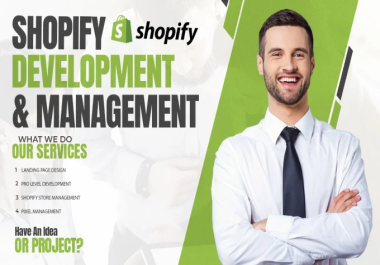 I will build shopify website,  shopify store or dropshipping store for your brand