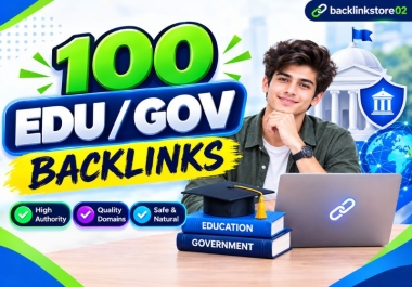 GET 100 HIGH DA DR EDU/GOV BACKLINKS TO BOOST YOUR SITES
