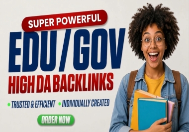 120 Top University EduGov Backlinks Profiles,  Blog Posts,  Comments