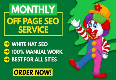 3k Backlinks in 30 days off page seo services