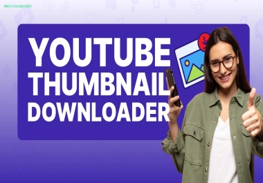 Thumbnail down loader script in html