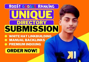 Achieve SEO Excellence Unique 50 Directory Submission Backlinks for a Stronger Presence