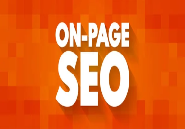 On page seo for website to rank in google