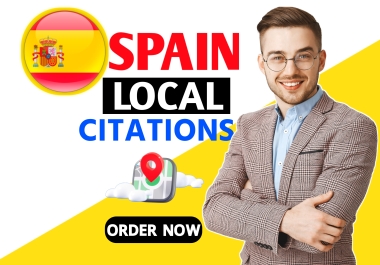 I will do top 350 Spain local citations & directory submission for Spanish SEO