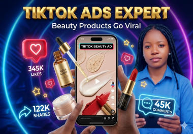 I will create vira Vide.o for beauty products that boost sales fast