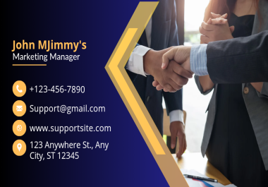 I will provide professional stylish business card design services