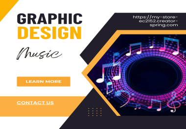 Harmonic Reverie A Visual Symphony of Music Graphics Design