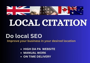 I will do 1000 GMB citation and 100 local citation