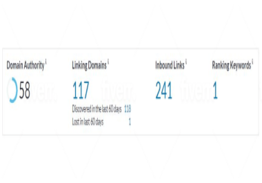 i will Increase your website Moz Domain Authority DA 50+