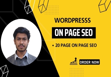 I will do advanced Wordpress On Page SEO with rank math and yoast
