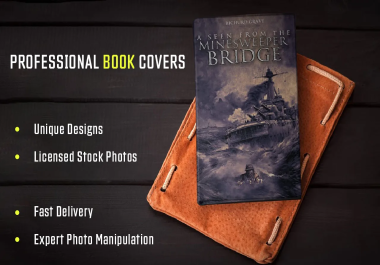I will make professional books and novels cover designs
