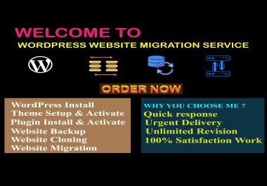 I will clone, re-design and revamp your wordpress website
