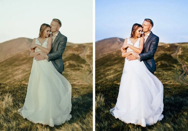 I will do professional photo editing in lightroom