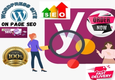 I will do on-page optimization with Yoast SEO & rankmath wordpress SEO