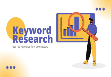 I will do strategic keyword research and competitor analysis for google dominance.