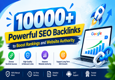 Extremely Powerful SEO PACKAGE Guaranteed SEO Ranking 1st Page