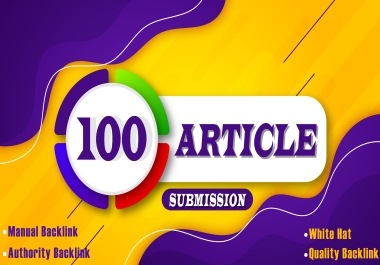 Skyrocket Your Website Ranking With 110+ Power Full Articls Backlinks for Superior Ranking