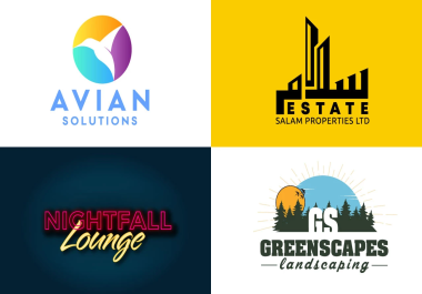 I will do a modern business logo creation