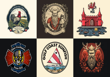 I will design hand drawn logo for your business