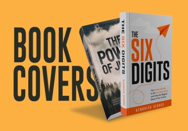 I will do design a professional book cover and ebook cover