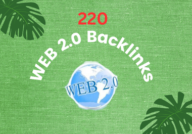 200 Web 2.0 Contextual Do follow High DA Backlinks with Written Article