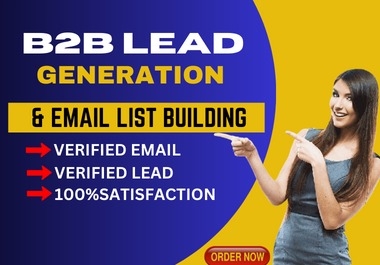 I will do accurate B2B Lead Generation, Data Entry,  Web Scrapping,  Copy Paste&nbsp in&nbsp 24&nbsp hours.