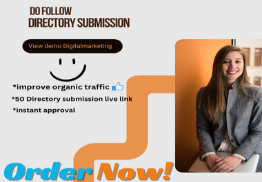 I will create 50 directory submission and business listing links