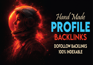 Hand-Made 80 Profile Backlinks from Big Brand Companies Foundational Dofollow Backlinks