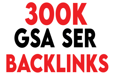 300k Mix verified live dofollow backlinks using GSA SER + Backlink Titan + Money Robot