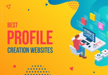 I will build 50 high da dr profile backlinks manually