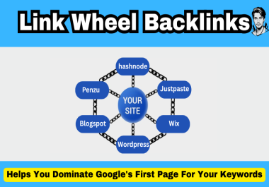 30 High-Quality Link Wheel Backlinks Service for SEO Ranking Boost