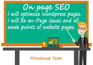 Onsite SEO Complete in the Few months