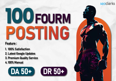 Latest Google Updates 101 Forum Posting Backlinks Make Your Website Top On Google