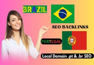 20 high authority brazil,  portugal SEO portuguese link building backlinks