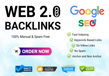 500 Powerful DA Web 2.0 Backlinks for Promoting Business Website